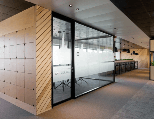 panisol partitions - kantoorbox - private meeting room